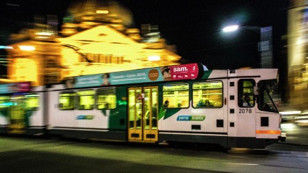 running tramp at Flinders