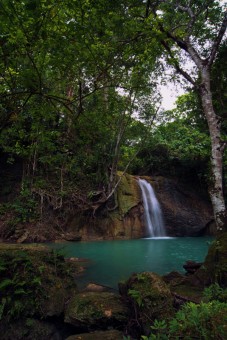 Hidden Blue Fountain