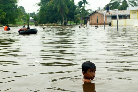 Flood near Pekanbaru