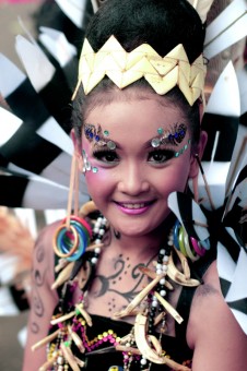 dayak modern