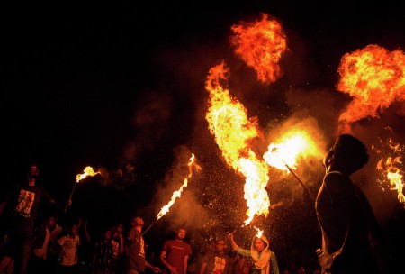 Fire breathing