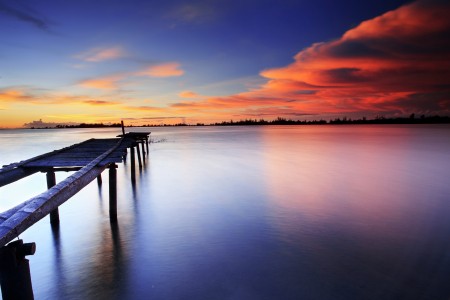 senja di Muaro Binguang