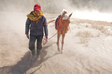 Mount Bromo's Horseman