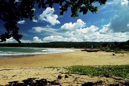 Let's come to sawarna beach