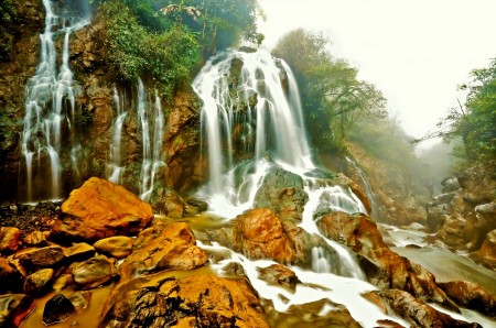 Waterfall at Sapa Vietnam