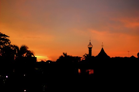 Mosqoue in Silhouette