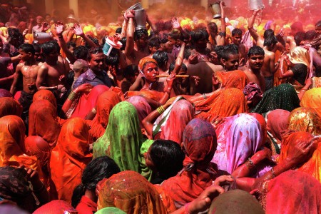 LORD KRISHNA IN HOLI
