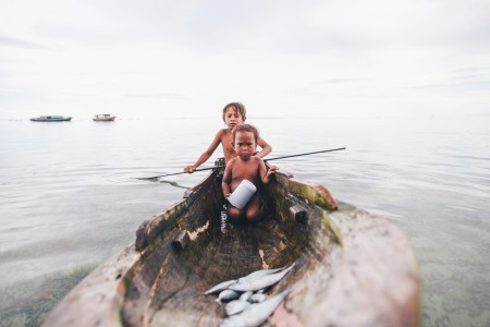 Sea Gypsies/Bajau Laut Kids