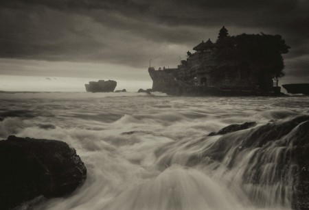 Cloudy in Tanah Lot