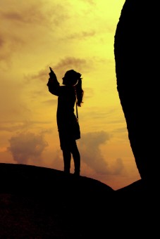 Silhouette in the Afternoon