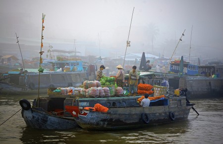 Market on the river