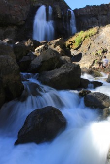 Waterfall in Rinjani National Geopark