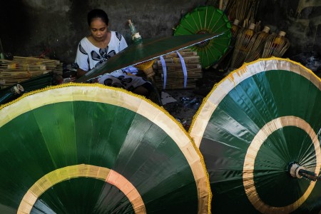 The Traditional Umbrella Maker