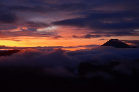 Sunset At Mount Bromo