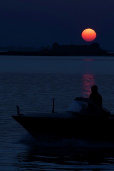 Sunset in Murano