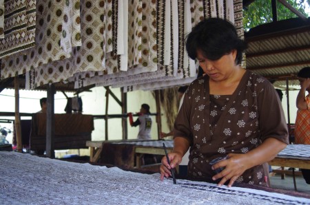 The Making of Batik Banten
