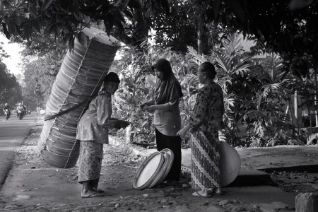 Penjual Tempeh