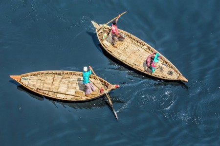 Oarsman Of The River Buringanga