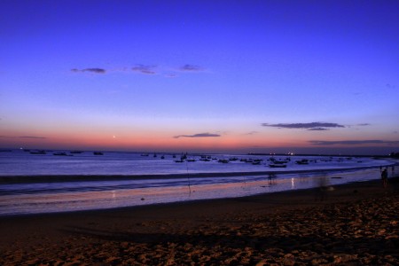 Blue sunset