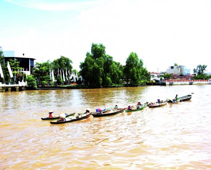 Perahu berjajar