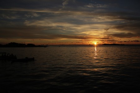 Sunset at Losari - Makassar (South Sulawesi)