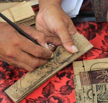 Drawing on Lontar