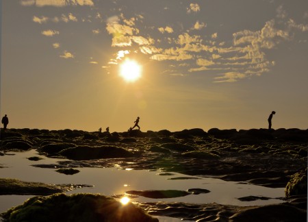 Sunset at Inani Beach