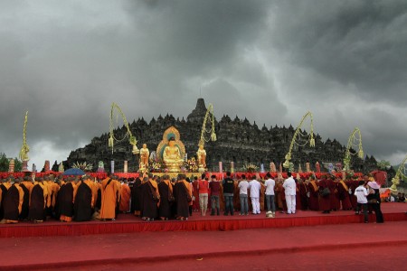 Waisak In Borobudur