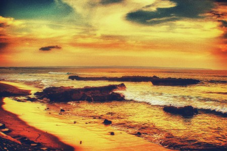 Wonderful evening in Bali