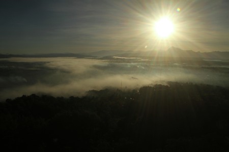 Sunrise at Atambua