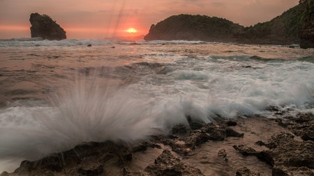 Splash Sunset