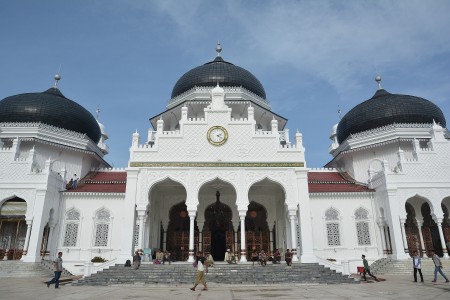Leyeh-leyeh Di Masjid Baiturahman