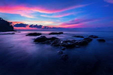 pink+blue hour