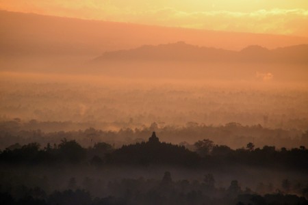 Borobudur from another angle