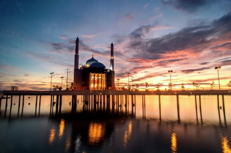 The Masjid In Dusk
