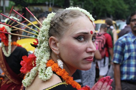 PERFORMER IN ISKON CART FESTIVAL