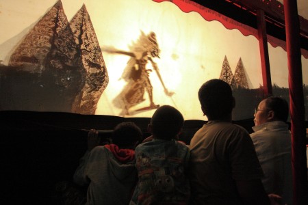 Watching Puppet Show