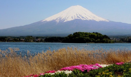 Mt. Fuji and Kawaguchiko Lake