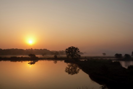 Sunrise in Heho, Myanmar