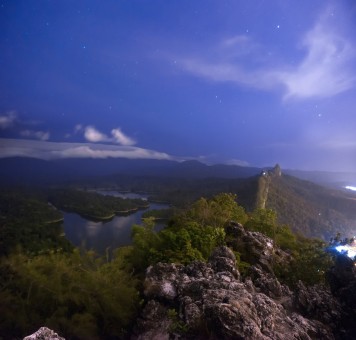 BUKIT TABUR AT NIGHT