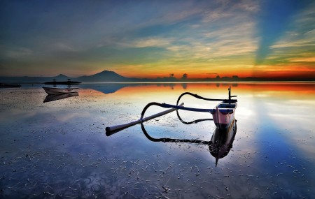 sunrise in sanur