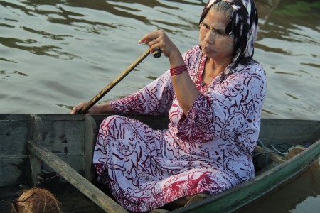 A Rowboat woman