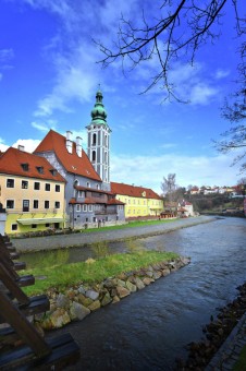 church & the river