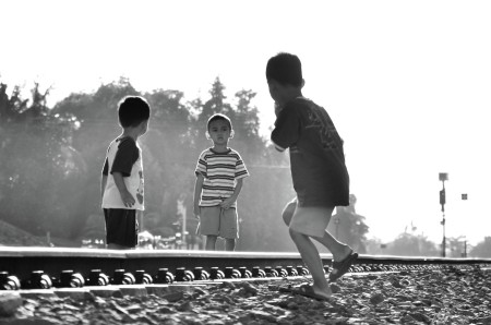 play on the rail