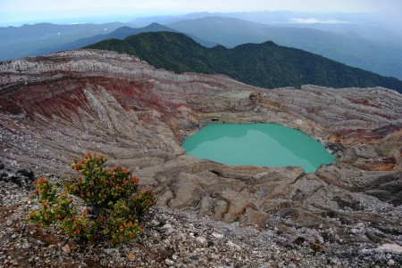 charm of the crater of Mount Dempo