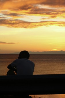 Just about Sunset at Timor Leste