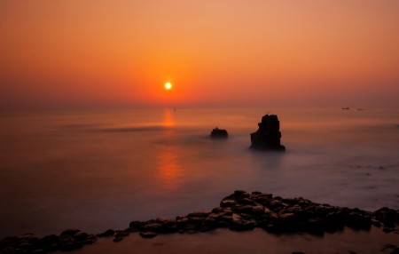 sunset in Thach Ky Dieu Tau