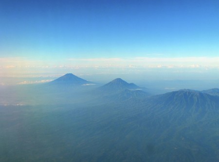 Panoramic sight of mountains