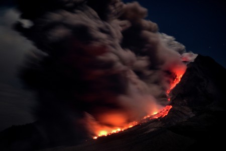 MOUNT SINABUNG VOLCANO