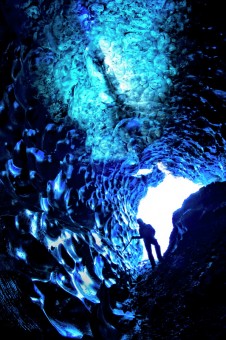Ice cave explorer